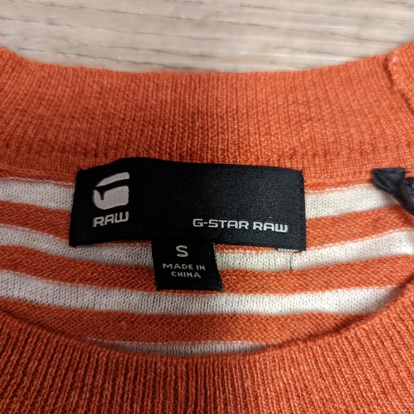 NWT, G-star 50% wool lightweight sweater, size small - Picture 6 of 8